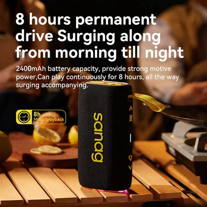 Sanag M30S PRO Bluetooth Speaker with IPX7 Waterproofing